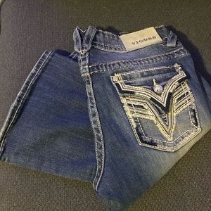 Vigoss size 7/8 boot cut jeans